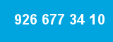 926 677 34 10 926 677 34 10
